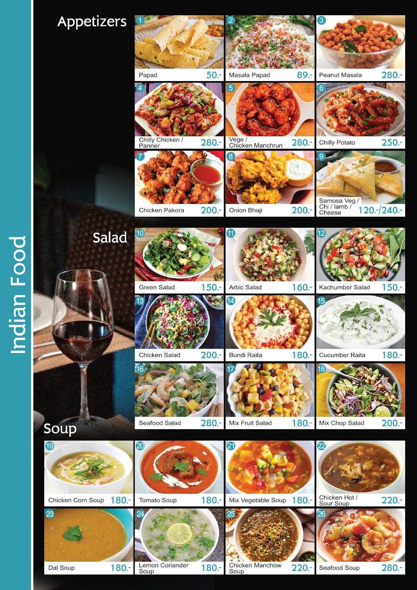 Sunshine view restaurant Menu - Image 5